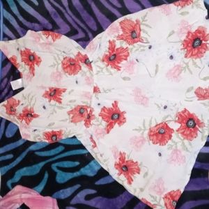 H&m divided flowered romper